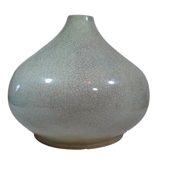 Rare Unique Vintage Maitland Smith Light Jade Green Celadon...